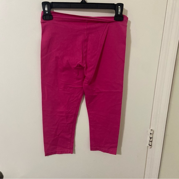 Justice Vibrant Pink Kids Leggings Size 14 Girls - Picture 3 of 3